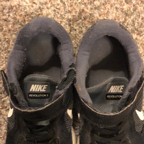 Size 12C Boys US Nike Revolution 3; worn - Picture 5 of 6